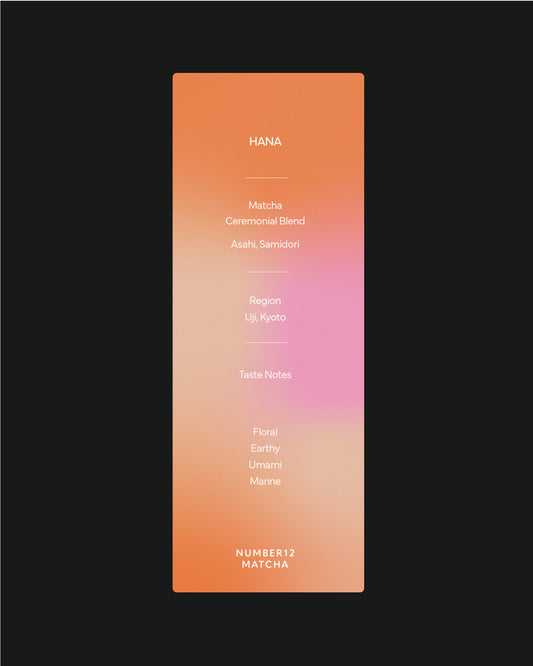 HANA CEREMONIAL GRADE BLENDED MATCHA 30g