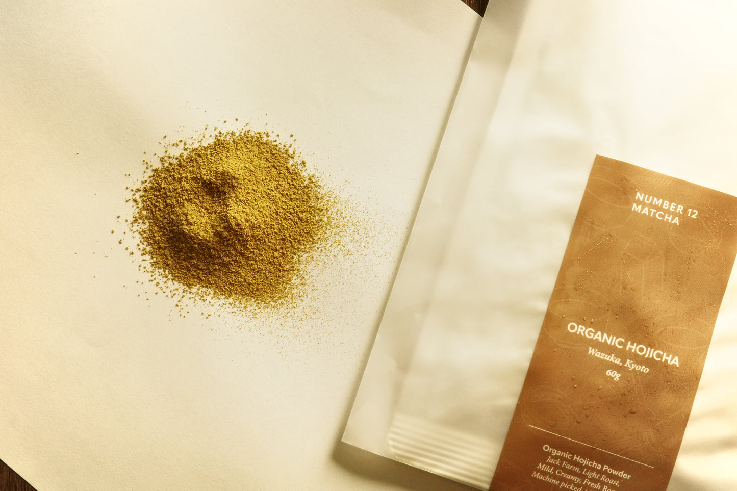 ORGANIC LIGHT ROAST HOJICHA 60g